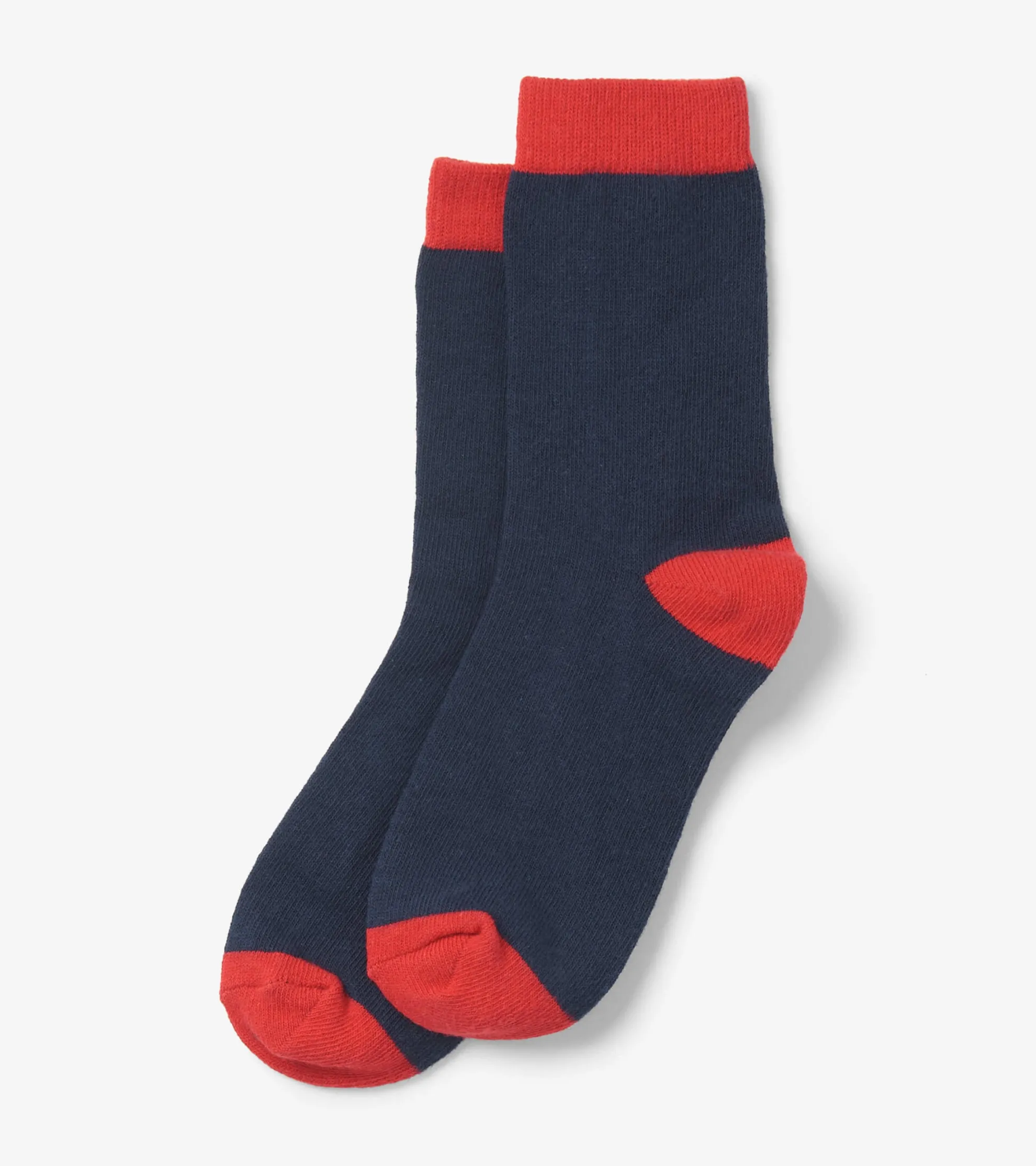 Best Kids Navy & Red Crew Socks BOY Footwear|Socks