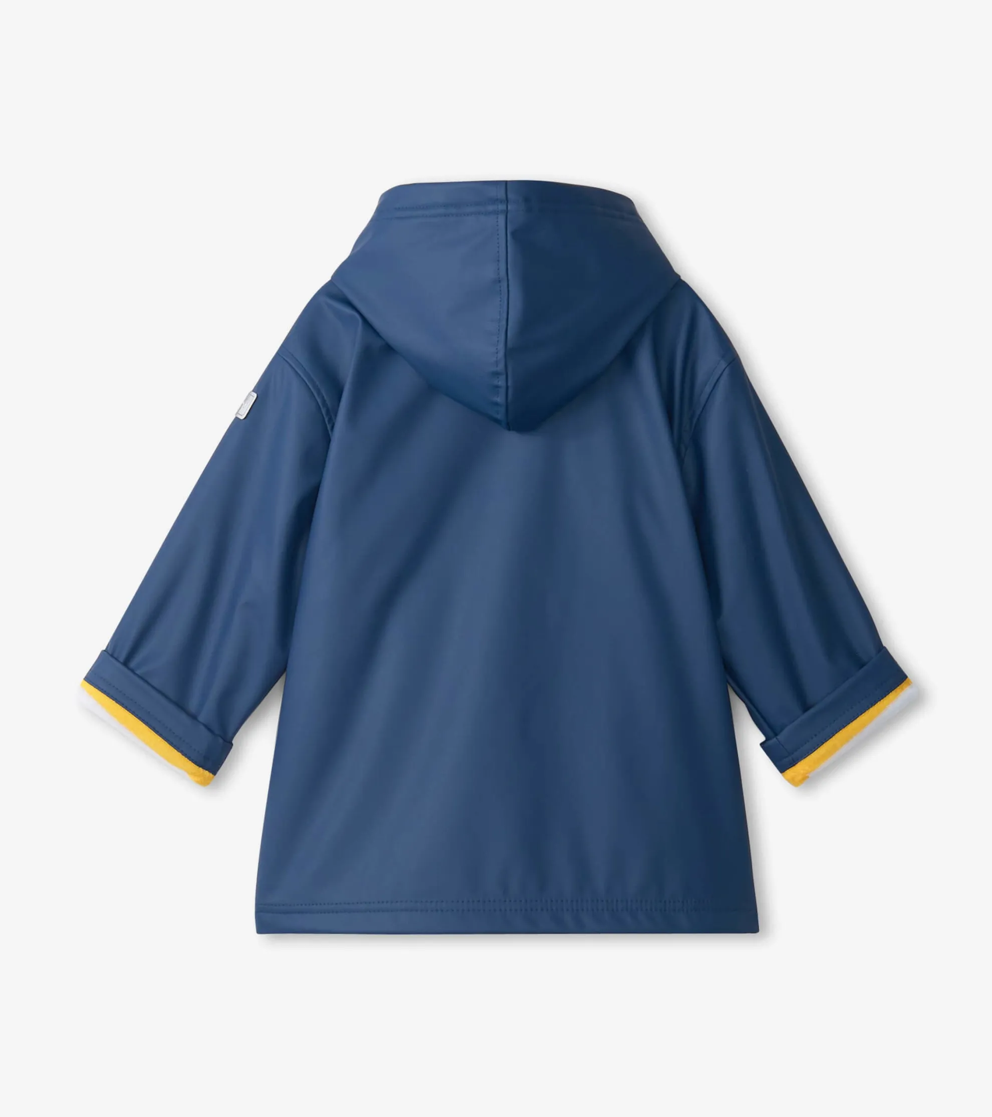 Online Kids Navy Zip-Up Rain Jacket BOY Rainwear|Rainwear
