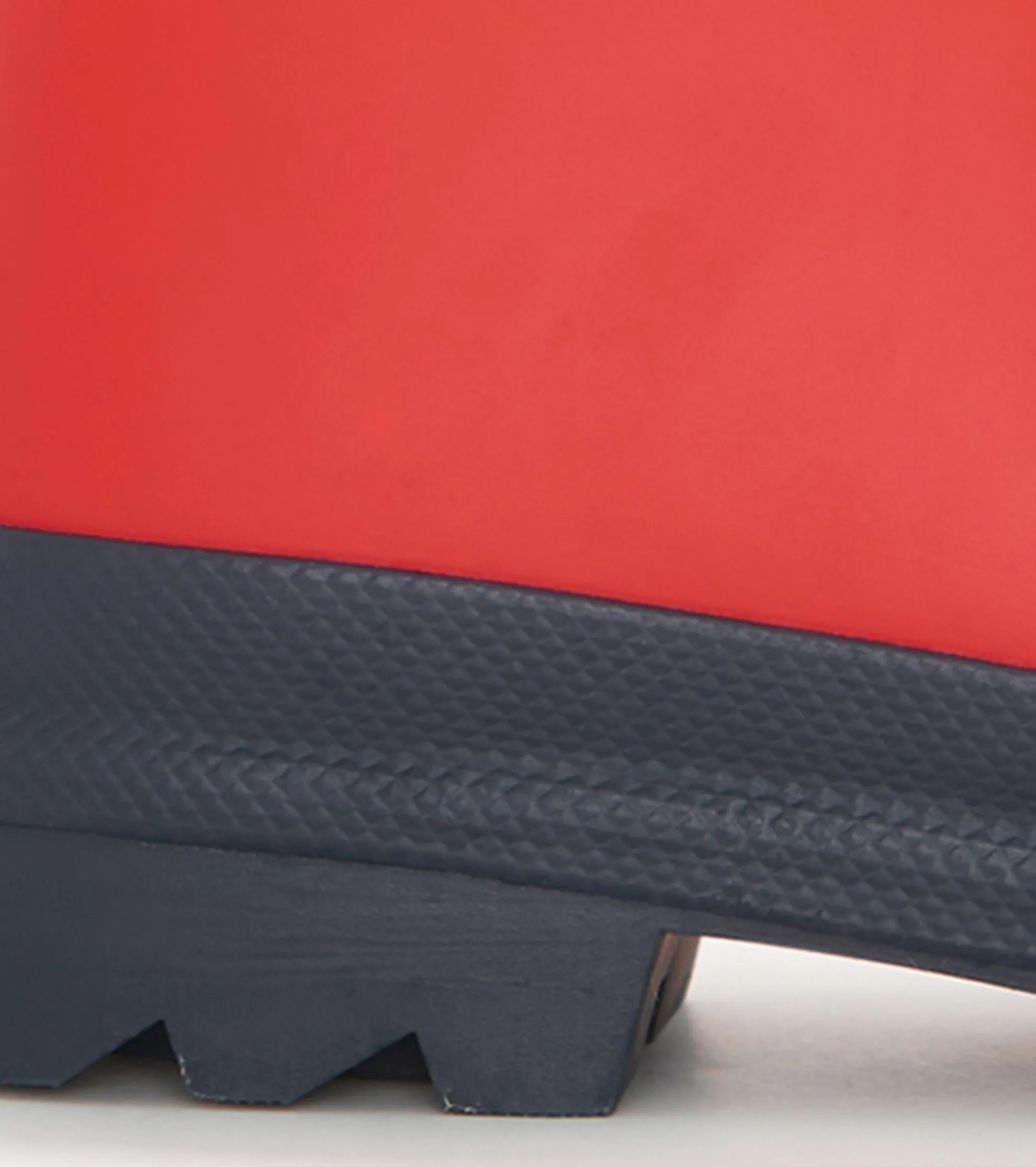 Online Kids Red & Navy Matte Rain Boots BOY Rainwear|Rainwear