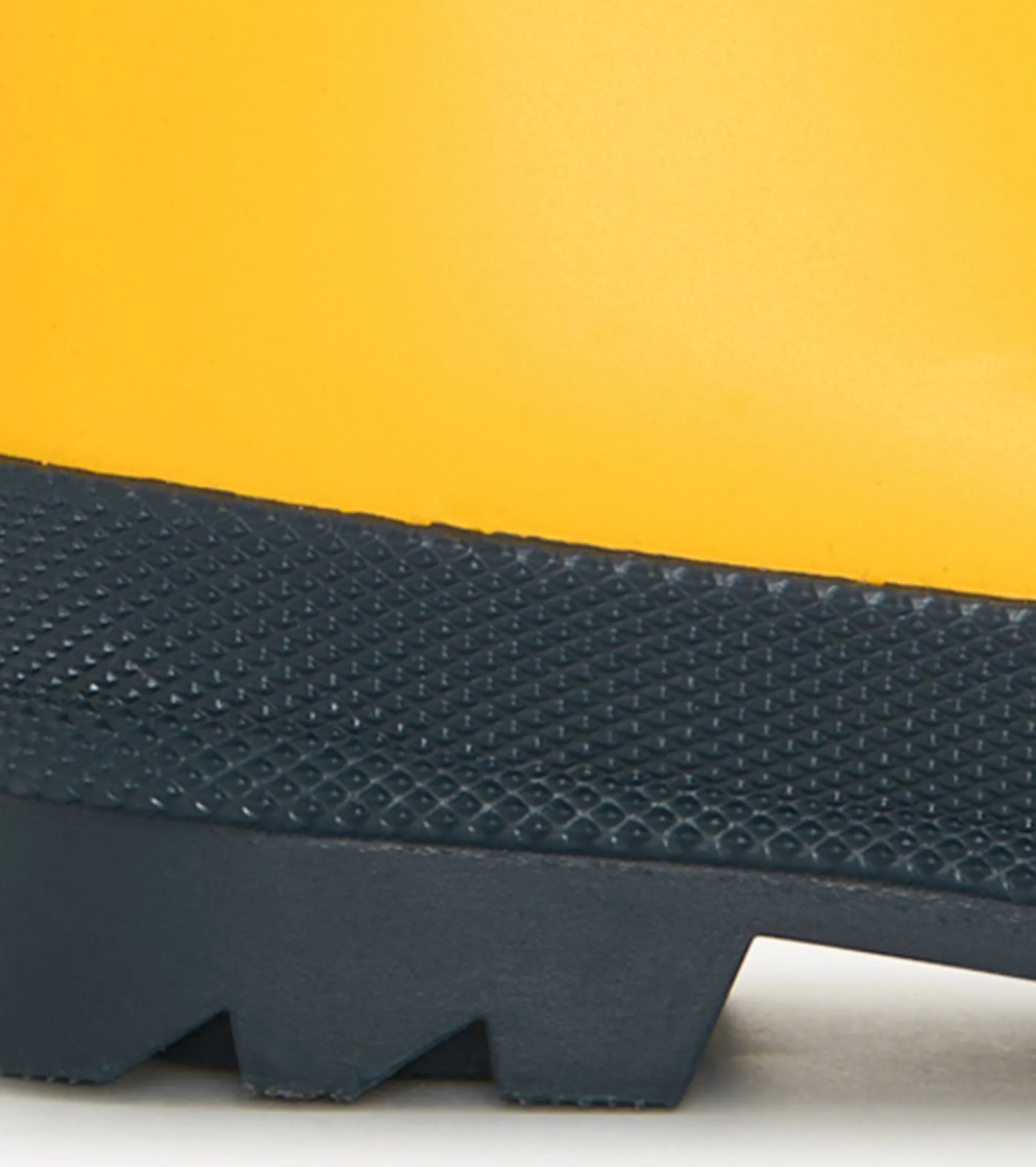 Kids Yellow & Navy Matte Rain Boots BOY Rainwear|Rainwear