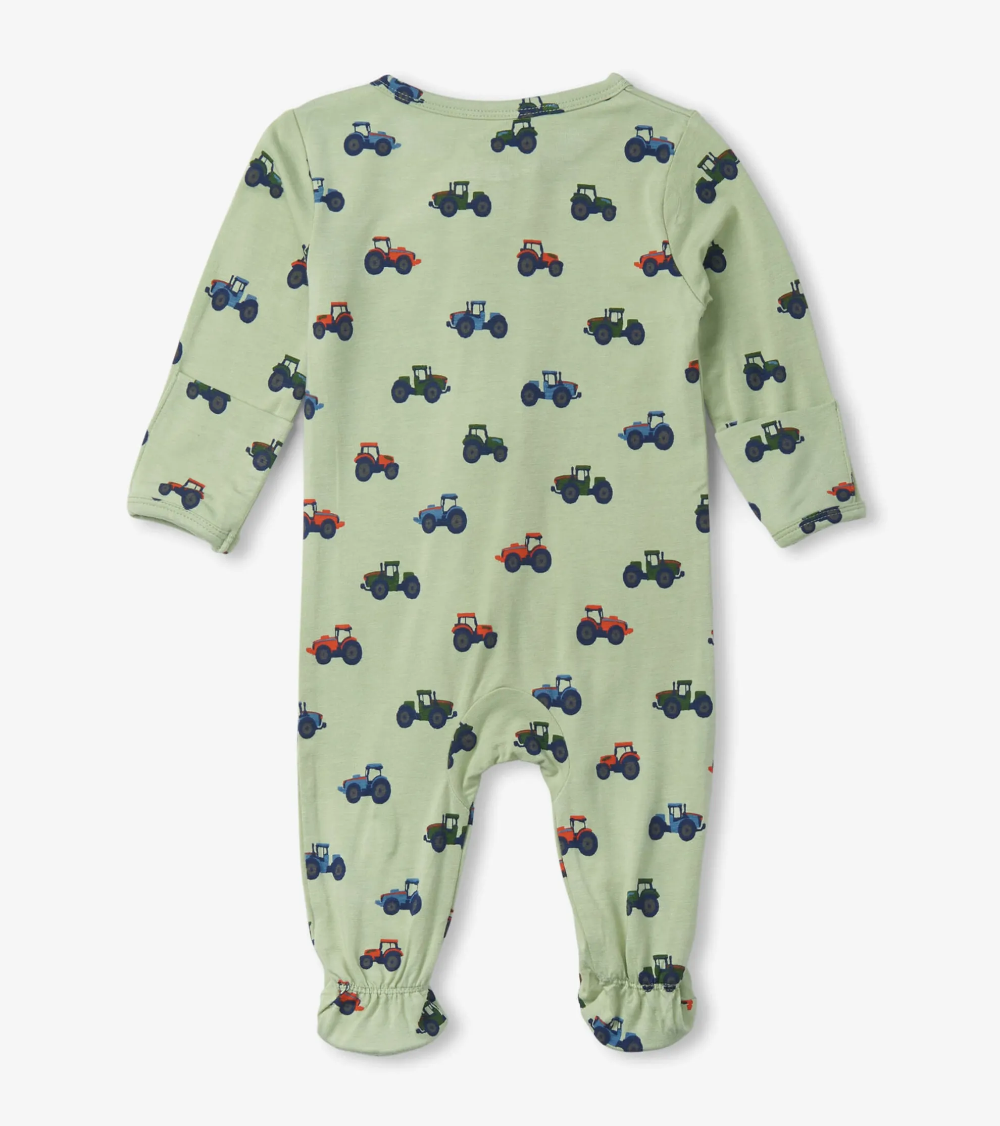 Online Little Tractors Newborn Zip-Up Footed Sleeper Sleepwear|Sleepwear
