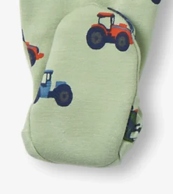 Online Little Tractors Newborn Zip-Up Footed Sleeper Sleepwear|Sleepwear