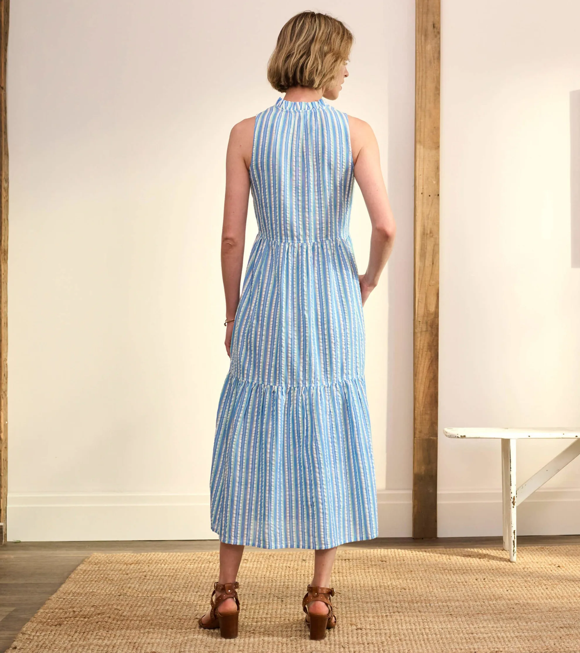 Maggie Sundress - Seersucker Women Dresses