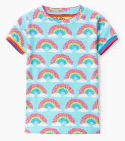Magical Rainbows Organic Cotton Short Pajama Set Sleepwear|Sleepwear