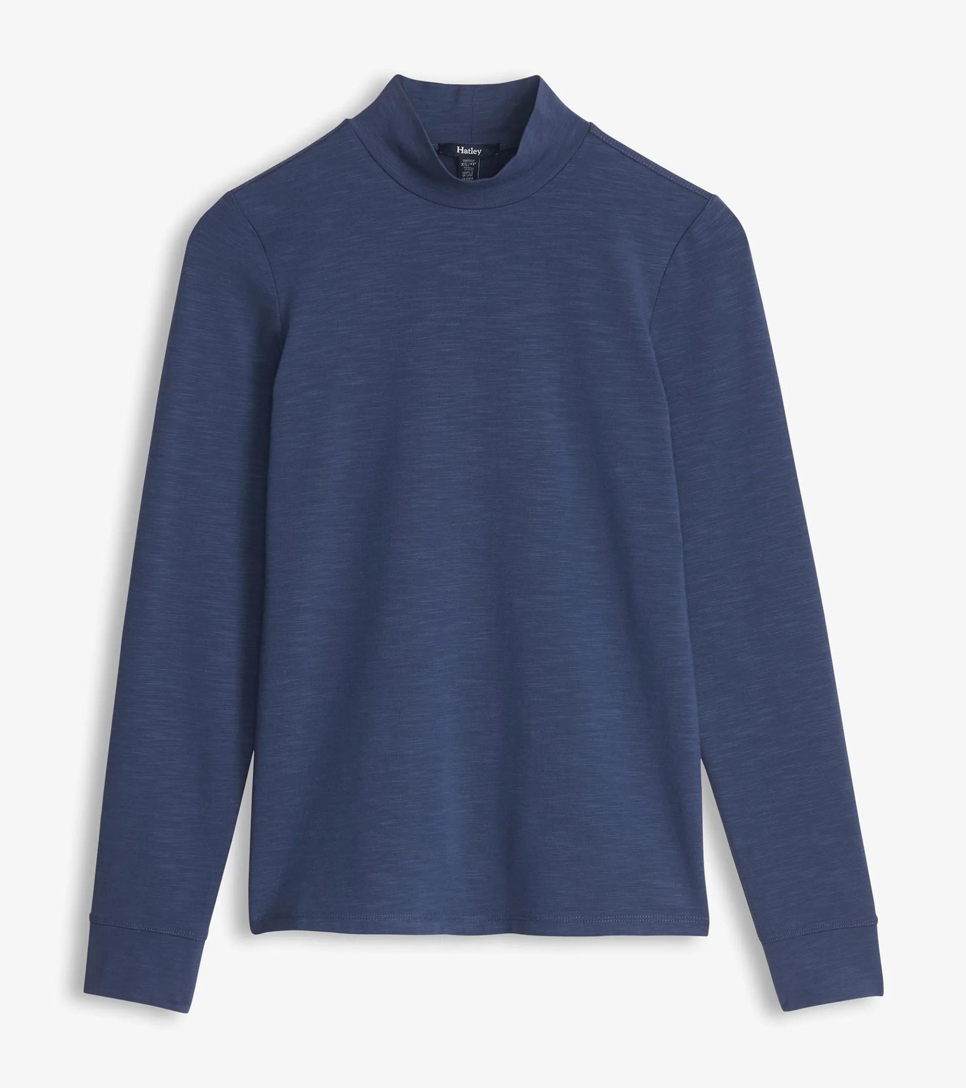 New Mock Neck Top - Patriot Blue Women Tops