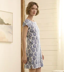 Nellie Dress - Geo Batik Women Dresses