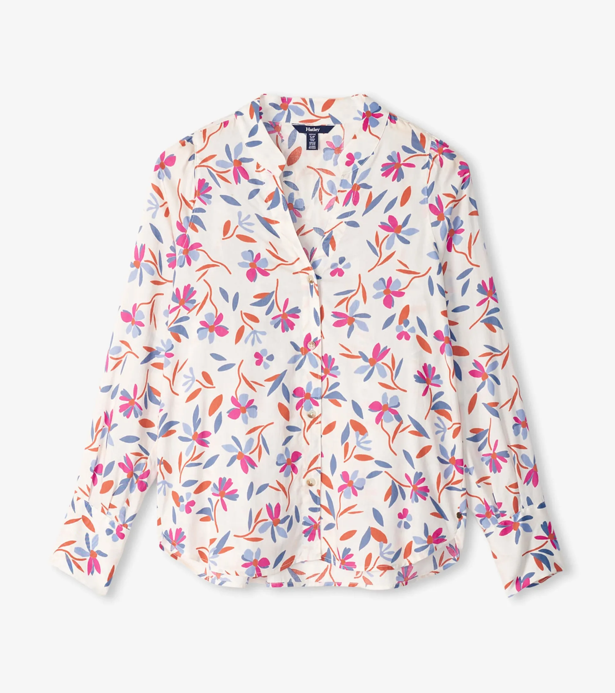 Sale Olivia Blouse - Deconstructed Floral Women Tops