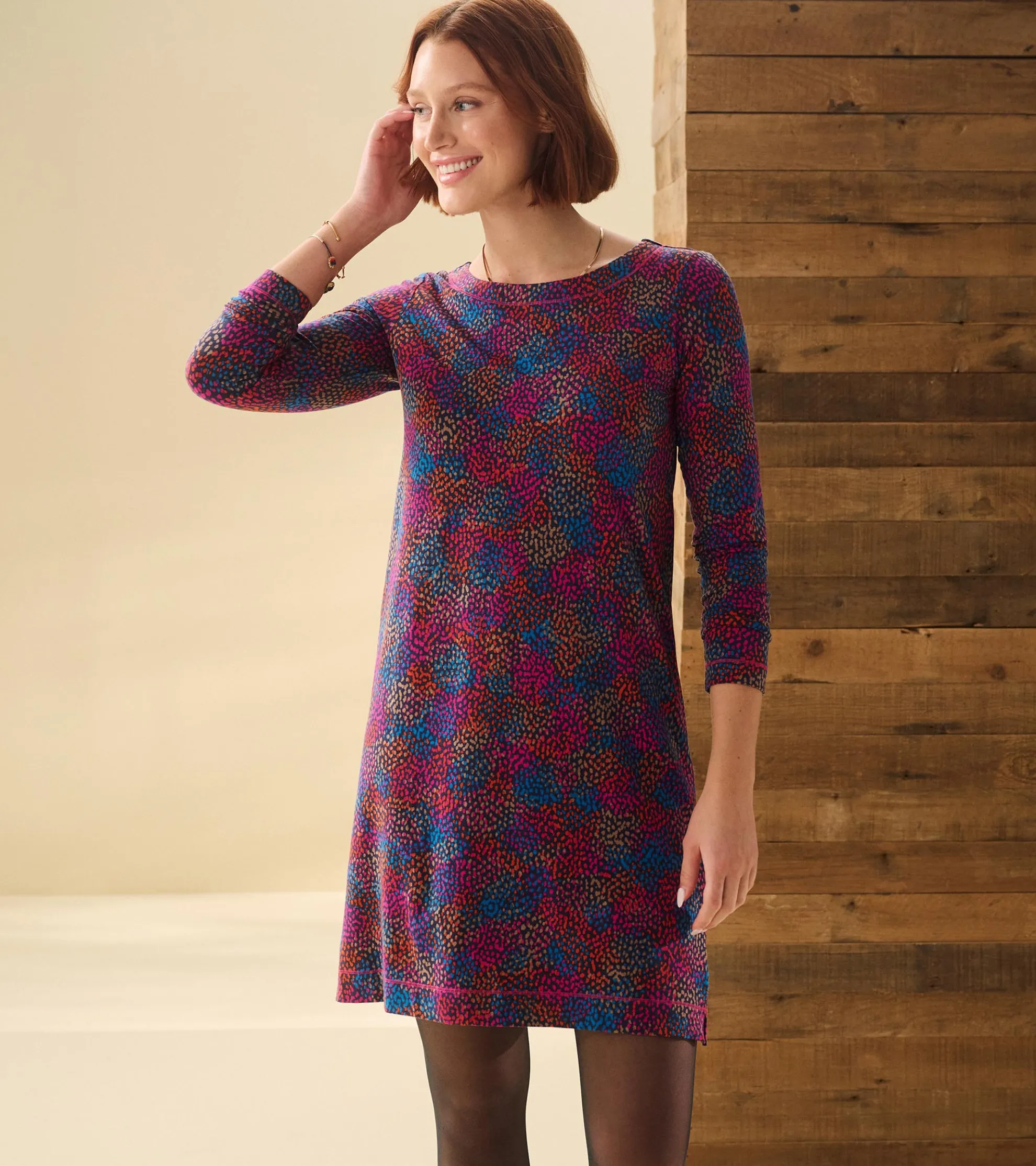 Olivia Dress - Dot Cluster Women Dresses