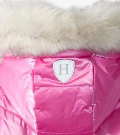 New Pink Star Kids Puffer Jacket Outerwear