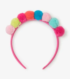 Outlet Pom Pom Crown Headband Accessories