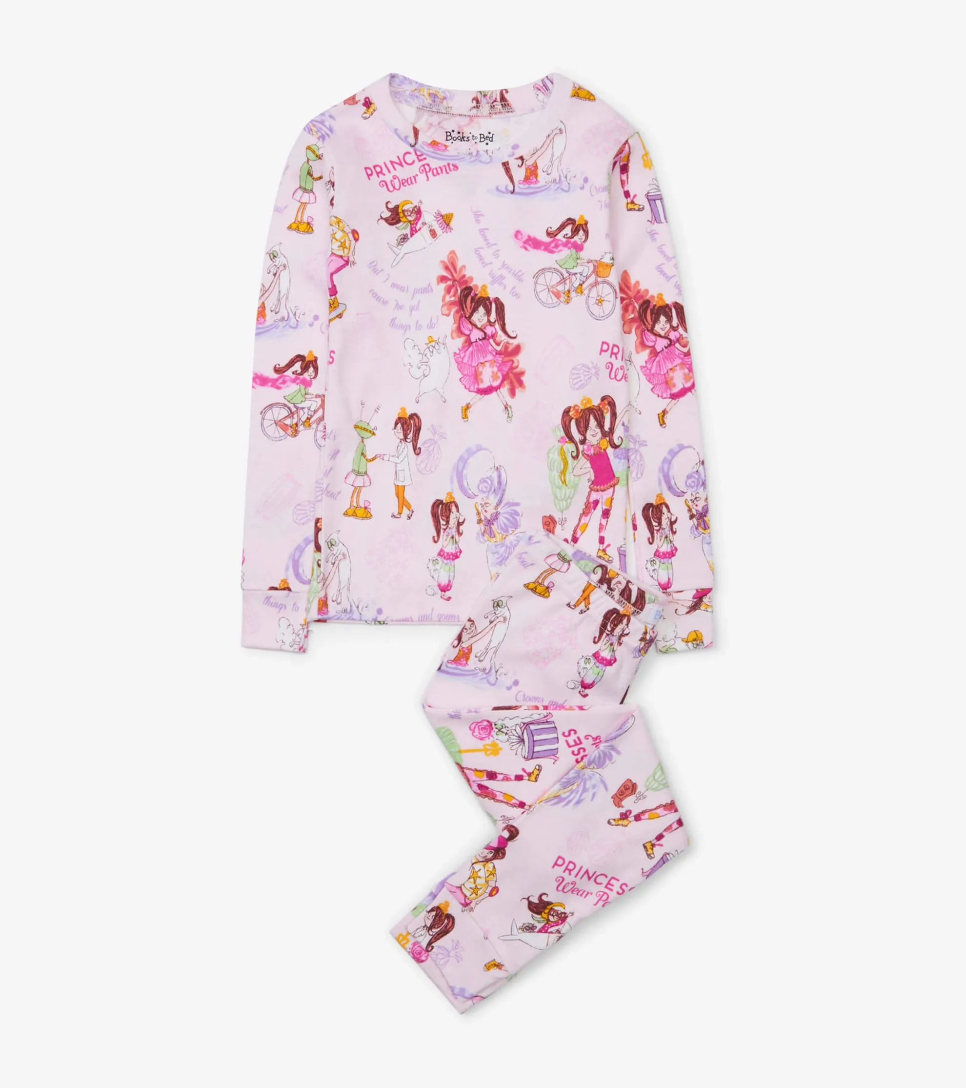 Best Princesses Wear Pants Pajama Set Sleepwear|Sleepwear