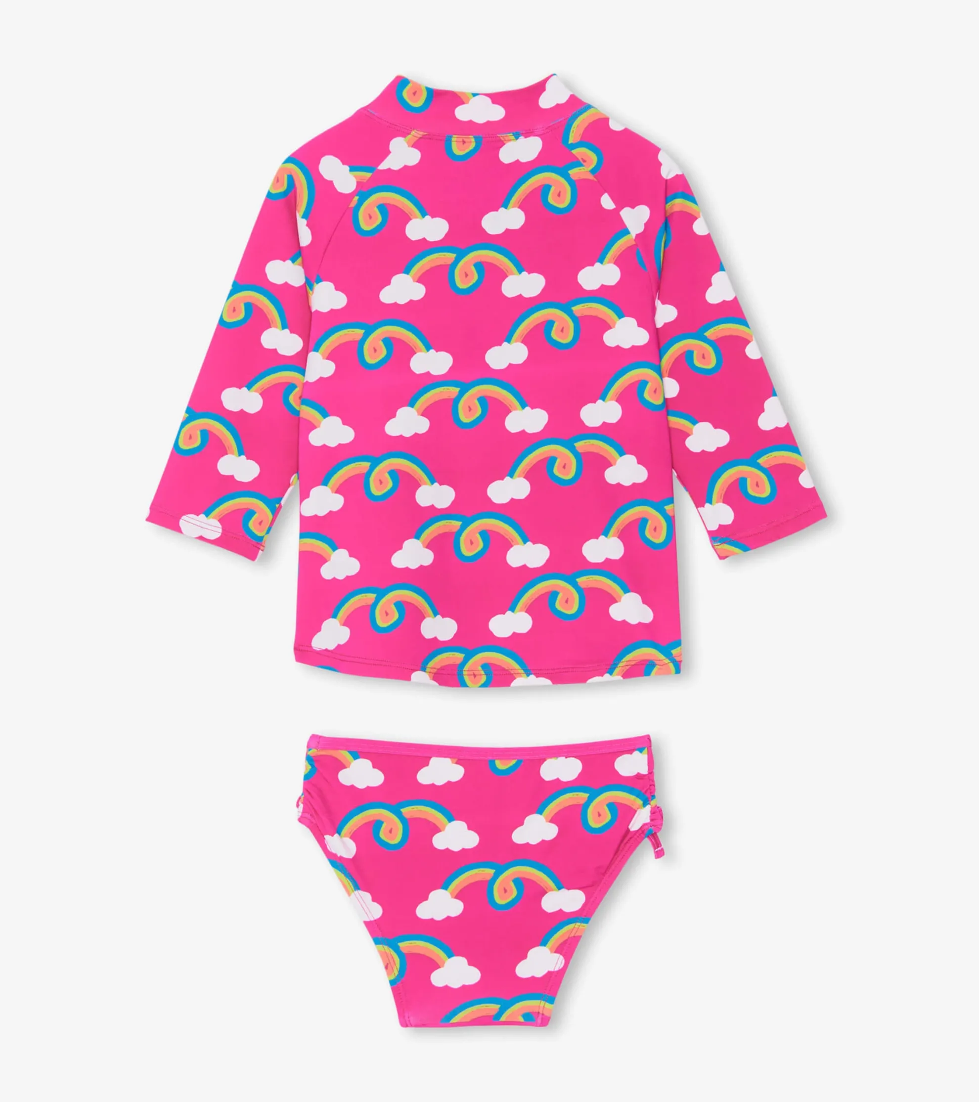 Rainbow Arch Rashguard Set Swimwear|Swimwear