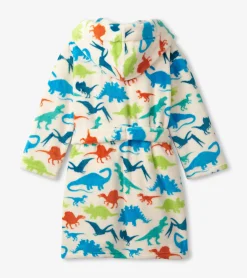 Outlet Real Dinosaurs Kids Fleece Robe BOY Sleepwear|Sleepwear