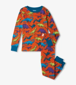 Discount Real Dinosaurs Kids Organic Cotton Pajama Set BOY Sleepwear|Sleepwear