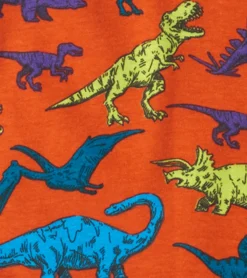 Discount Real Dinosaurs Kids Organic Cotton Pajama Set BOY Sleepwear|Sleepwear