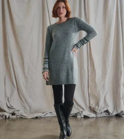 Online Sadie Sweater Dress - Charcoal Heather Women Dresses