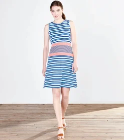 Clearance Sarah Dress - Sunrise Stripes Women Dresses