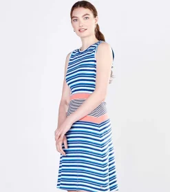 Clearance Sarah Dress - Sunrise Stripes Women Dresses