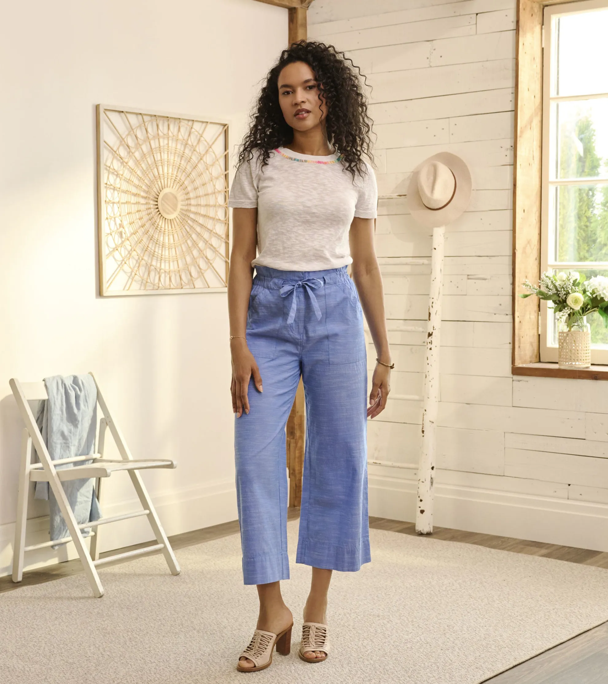 Online Simone Knit Tee - White Women Tops