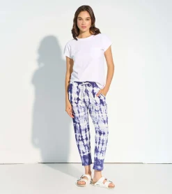 Online Slouchy Pocket Tee - White Women Tops
