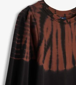 Sale Sweatshirt Dress - Caviar Storm Tie Dye Women Dresses