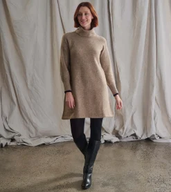 New Swing Sweater Dress - Oatmeal Heather Women Dresses
