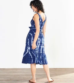 Clearance Sydney Midi Dress - Windowpane Women Dresses