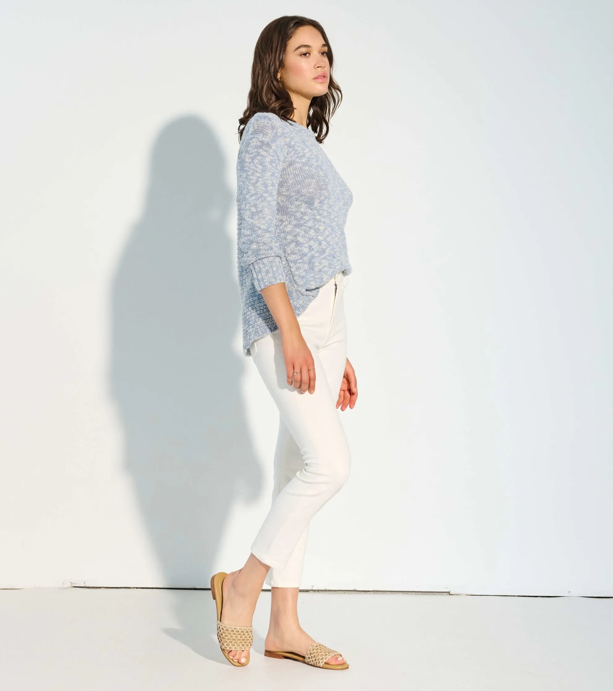 New Tenley Sweater - Vista Blue Women Sweaters|Tops