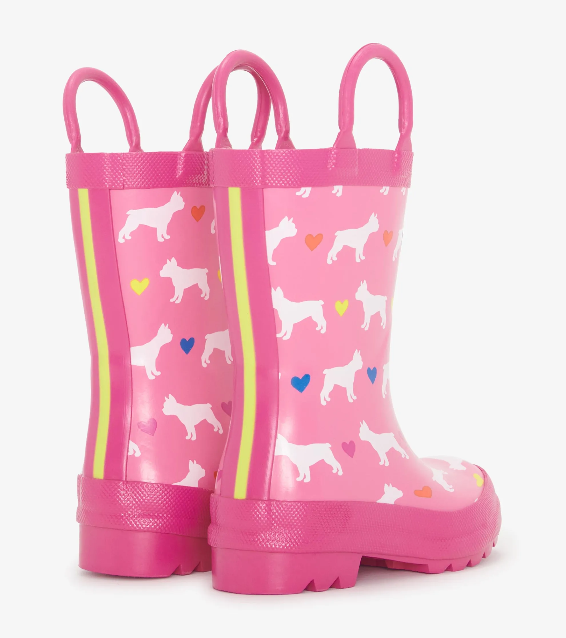 Clearance Toddler Girls French Bulldogs Rain Boots Rainwear|Rainwear