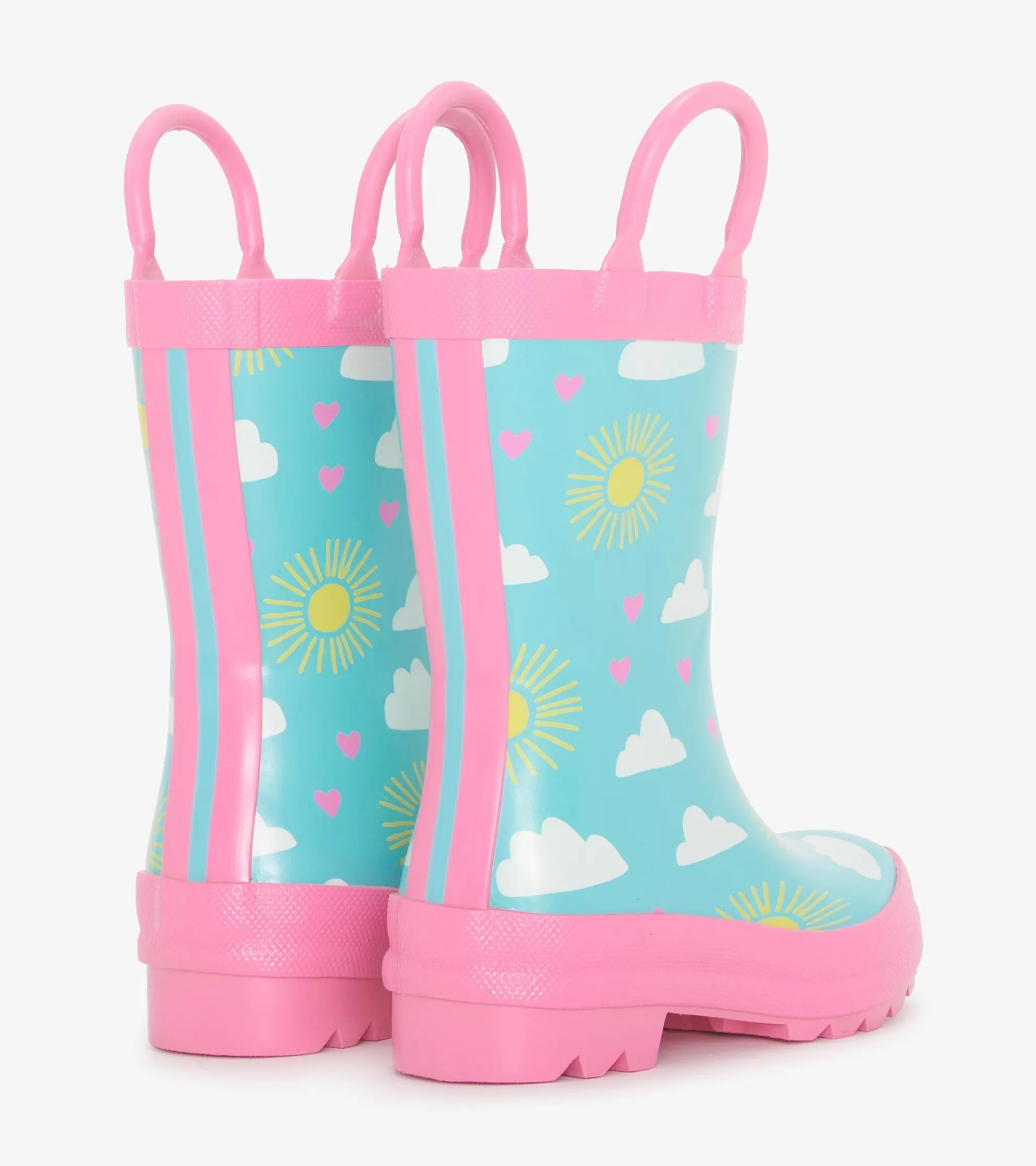 Toddler Girls Happy Skies Rain Boots Rainwear|Rainwear