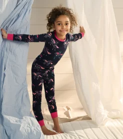 Outlet Unicorn Constellations Organic Cotton Raglan Kids Pajama Set Sleepwear|Sleepwear