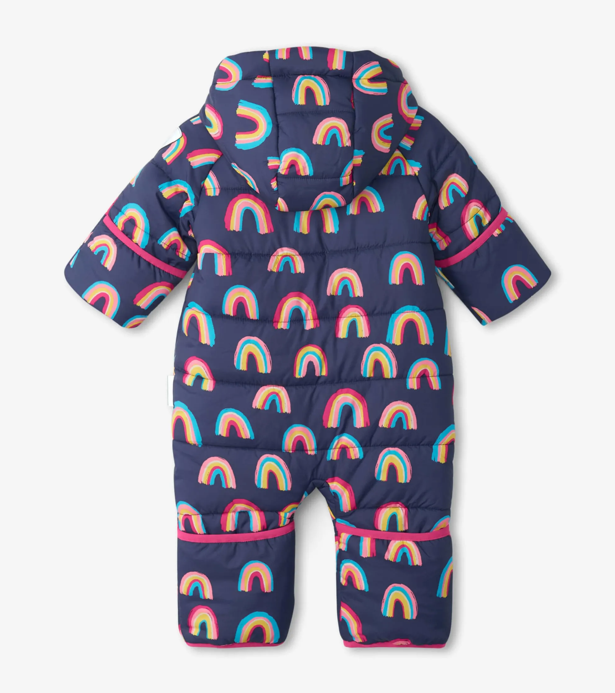 Clearance Vibrant Rainbows Baby Snowsuit Outerwear